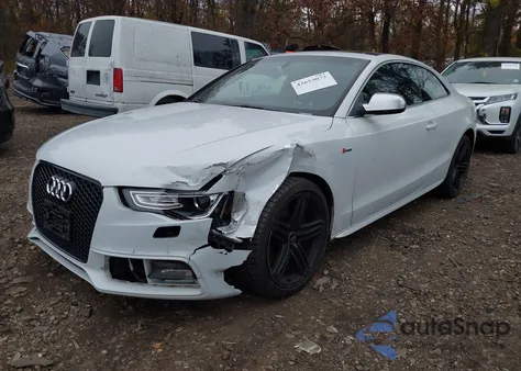 2013 Audi S5 3.0T Premium Plus from USA, damaged, VIN WAUGGAFR3DA044271
